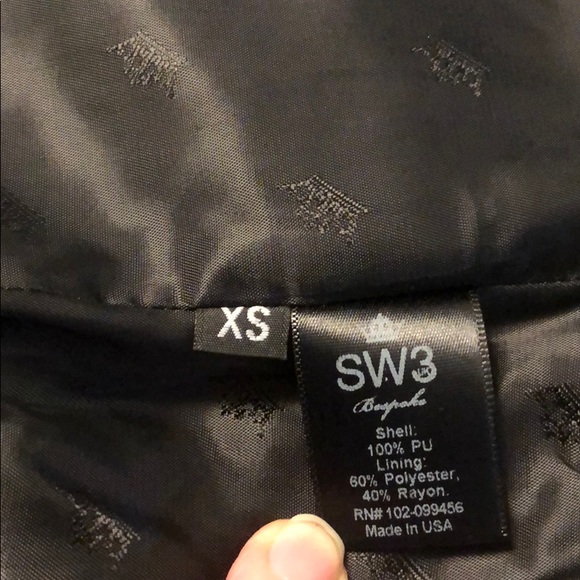 SW3 Bespoke Black Jacket - Picture 5 of 5